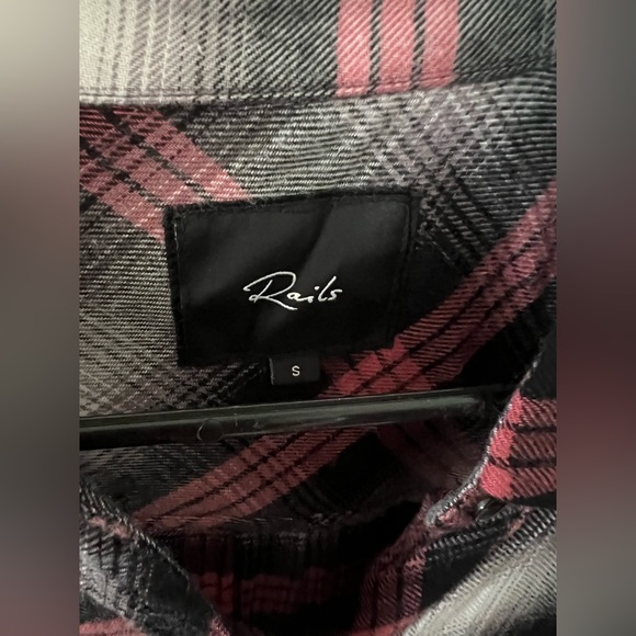 RAILS Hunter Plaid Shirt Black Taffy - Picture 7 of 8